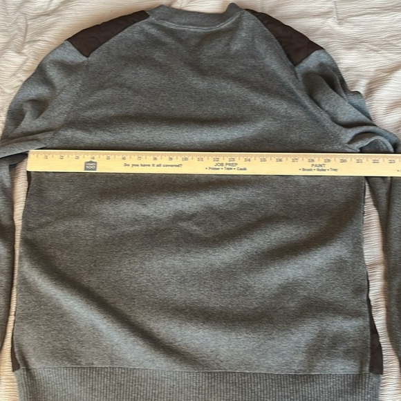 Tasso Elba Quilted Jacket in Brown and Gray - Picture 4 of 6